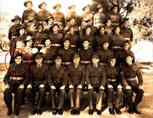 Norman, front left (Staff Sergeant). 